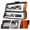 ANZO | Crystal Headlight Set - Chevrolet 2003-2007