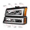 ANZO | Crystal Headlight Set - Chevrolet 2003-2007