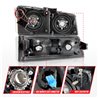 ANZO | Crystal Headlight Set - Chevrolet 2003-2007
