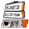 ANZO | Crystal Headlight Set - Chevrolet 2003-2007