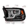 ANZO | Crystal Headlight Set - Ram 1500 / Classic / 2500 / 3500 2009-2023