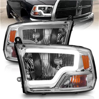 ANZO | Crystal Headlight Set - Ram 1500 / Classic / 2500 / 3500 2009-2023