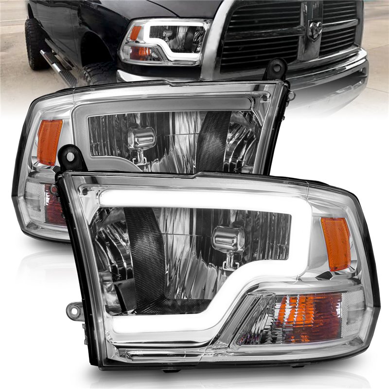 ANZO | Crystal Headlight Set - Ram 1500 / Classic / 2500 / 3500 2009-2023