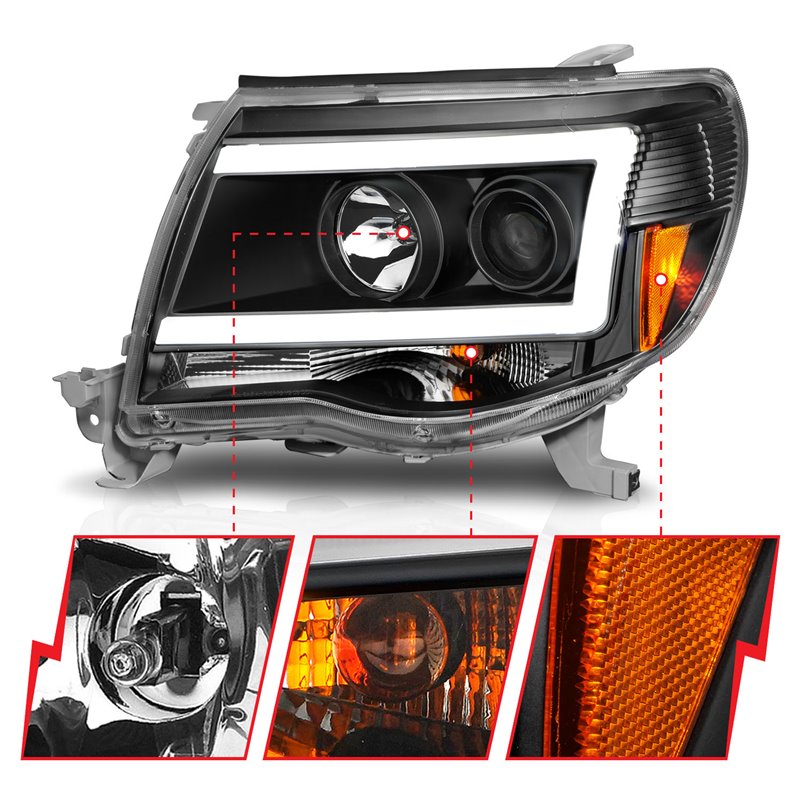 ANZO | Projector Headlight Set - Tacoma 2.7L / 4.0L 2005-2011
