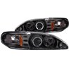 ANZO | Projector Headlight Set w/Halo - Mustang 1994-1998