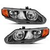 ANZO | Crystal Headlight Set - Civic 1.3L / 1.8L / 2.0L 2006-2011