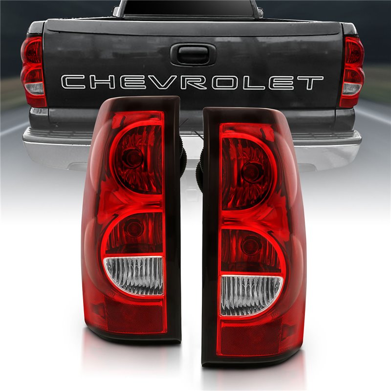 ANZO | Tail Light Assembly - Chevrolet 2004-2007