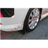RallyArmor | Mud flap Silver logo - 2.5i 08-11 & WRX 08-10 