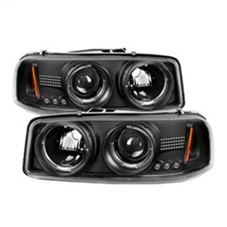SPYDER | Projector Headlights - Sierra 1500 / Sierra 1500 HD / Sierra 2500 HD / Sierra 3500 2005-2007