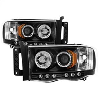 SPYDER | Halo LED Projector Headlights - Ram 1500 / 2500 / 3500 2005-2005