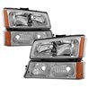 SPYDER | Crystal Headlights/Bumper Lights - Chevrolet 2005-2007