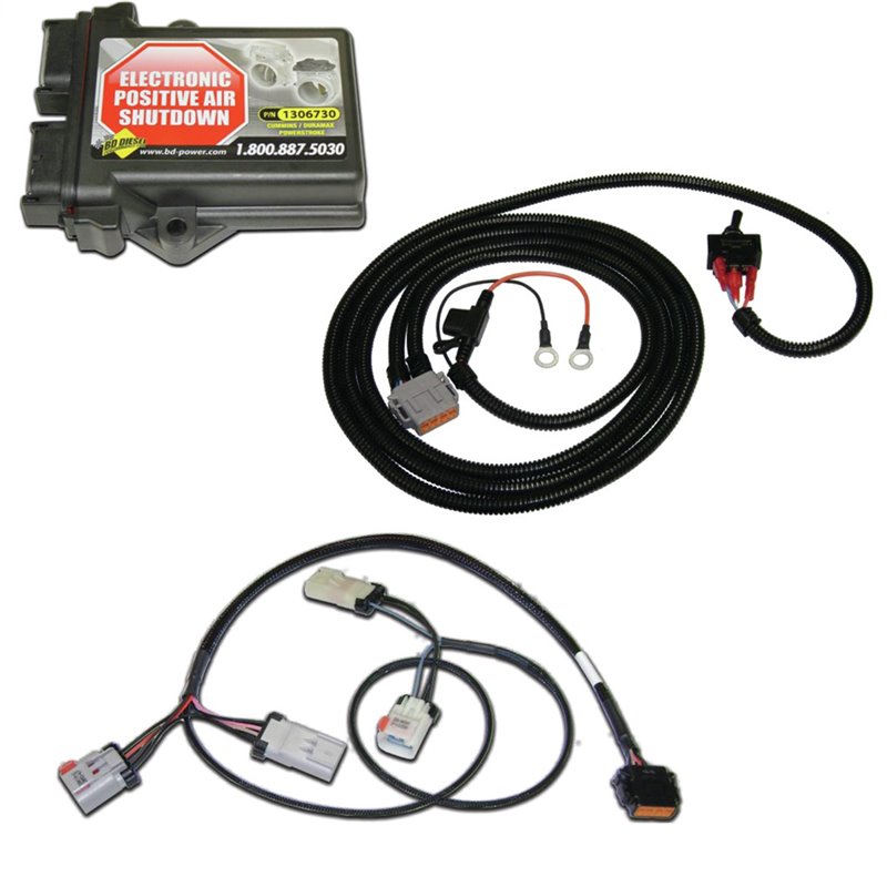 BD Diesel | E-PAS Positive Air Emergency Engine Shutdown - Ram 2500 / 3500 6.7L 2007-2009