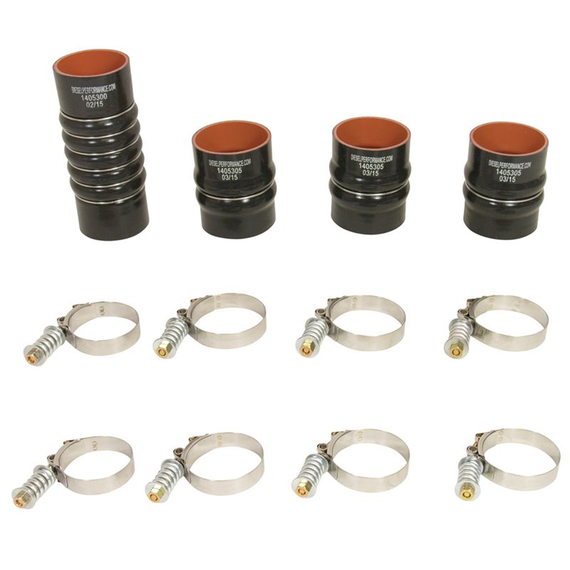 BD Diesel | Intercooler Hose And Clamp Kit - Ram 2500 / 3500 5.9L 2003-2007