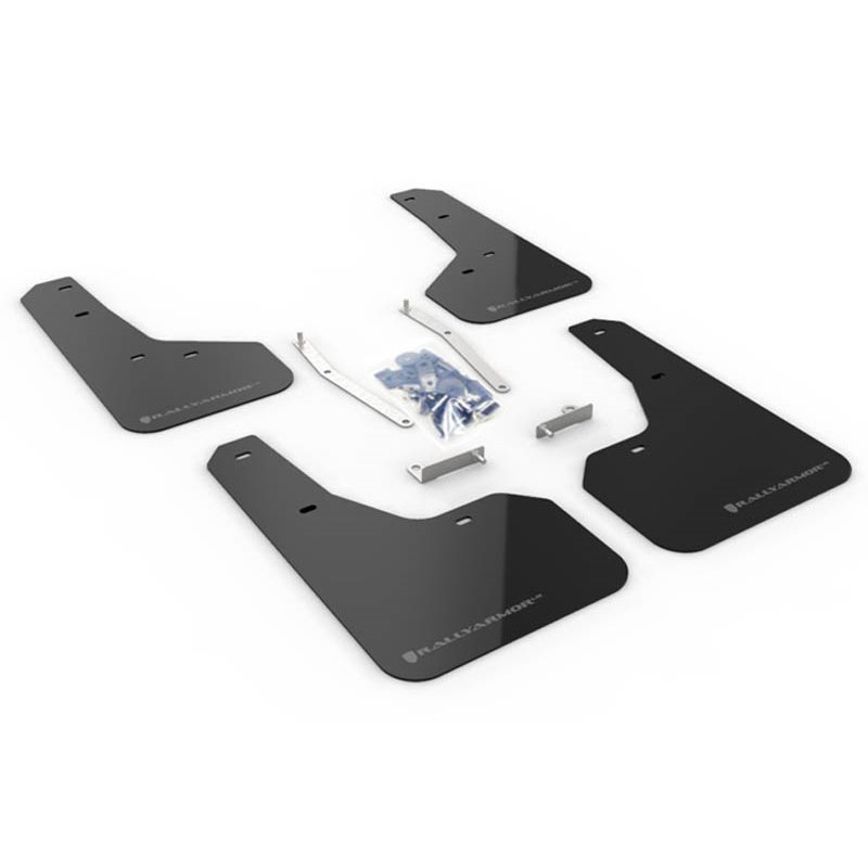 RallyArmor | Mud flap Grey logo - Forester 2019-2021