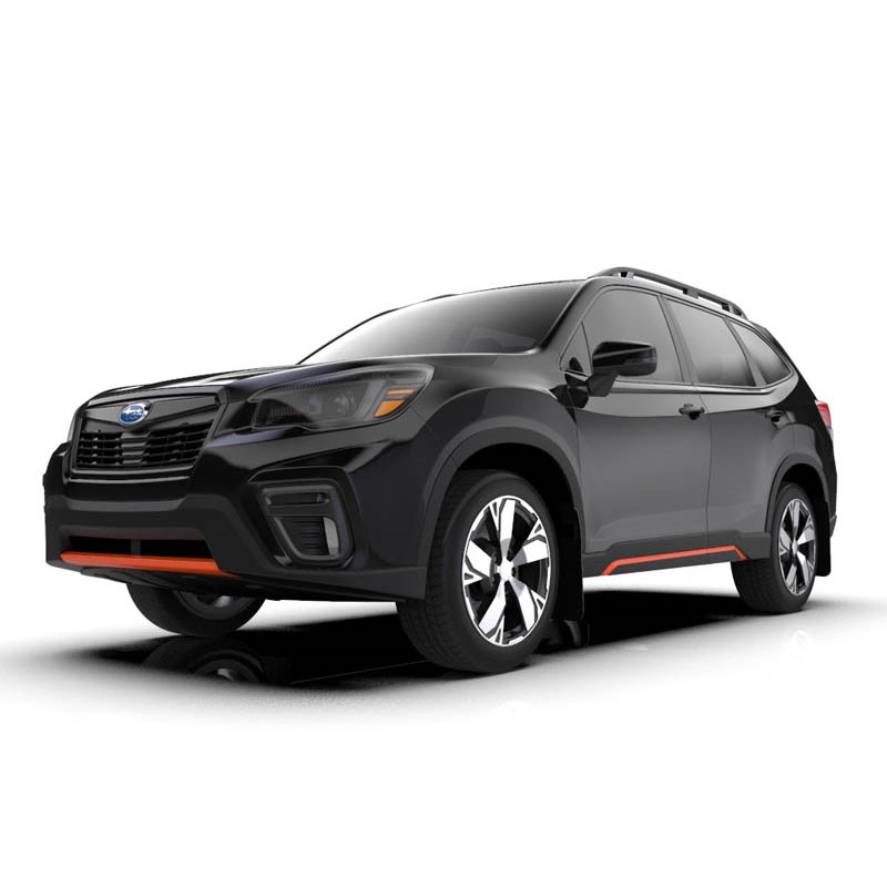 RallyArmor | Mud flap Grey logo - Forester 2019-2021