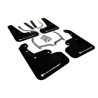 RallyArmor | Mud Flaps White logo - Impreza 4D/5D 2017-2023