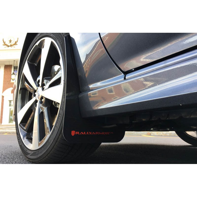 RallyArmor | Mud Flaps White logo - Impreza 4D/5D 2017-2023