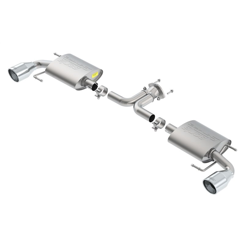 Borla | Axle-Back Exhaust S-Type - 3 2.0L / 2.5L 2014-2018