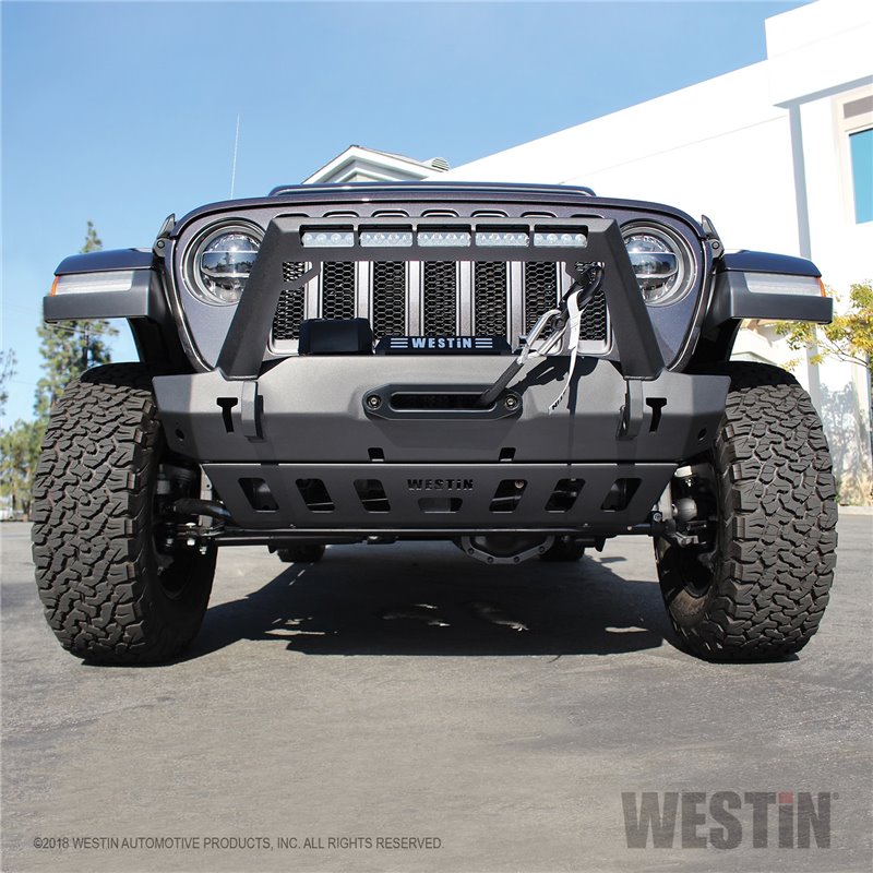 Westin Automotive | WJ2 Front Bumper Skid Plate - Gladiator / Wrangler (JL) 2018-2022