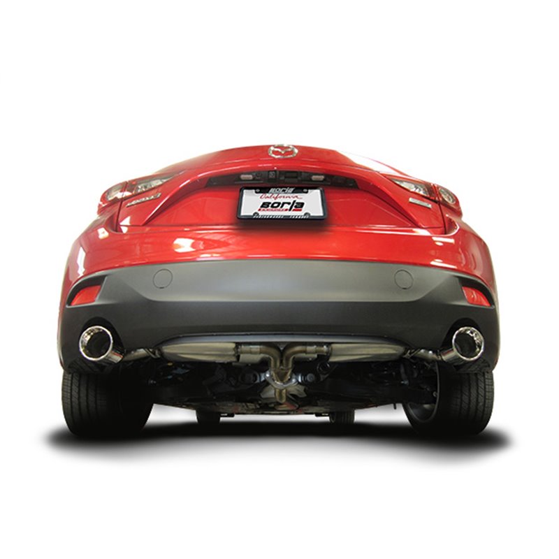 Borla | Axle-Back Exhaust S-Type - 3 2.0L / 2.5L 2014-2018