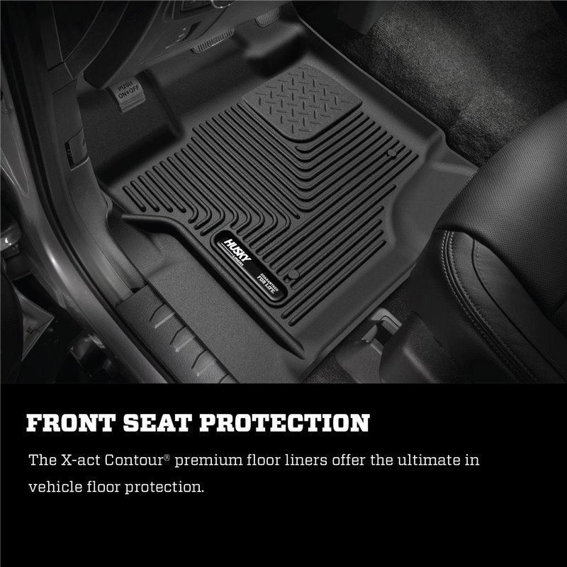 Husky Liners | X-ACT Tapis 2e Rangée (Footwell Coverage) - F-150 2009-2014