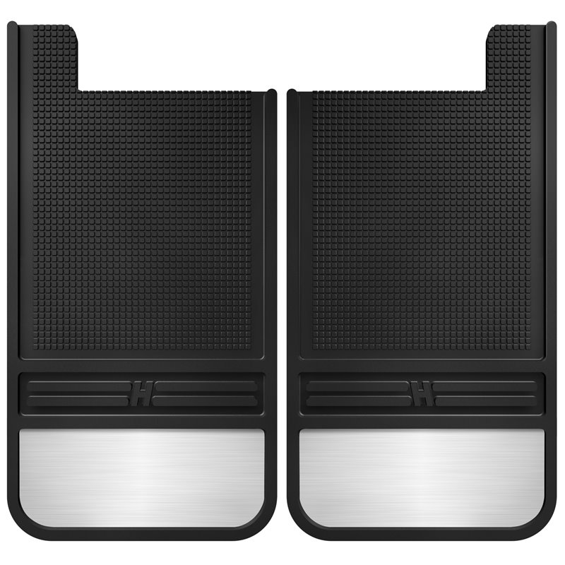 Husky Liners | Rubber Rear Mud Flaps-12IN w/Weight - Buick / Cadillac / Chevrolet 2000-2020
