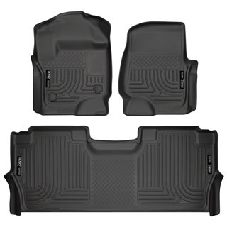 Husky Liners | Front/2nd Seat Floor Liners - F-250 / F-350 2017-2023