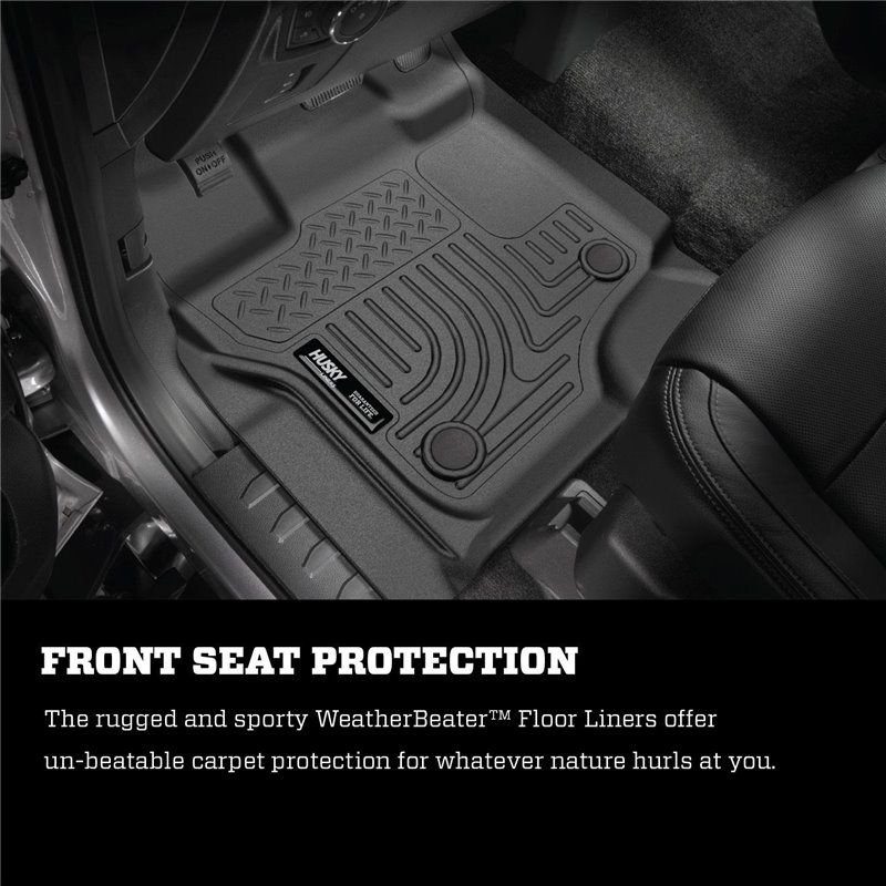 Husky Liners | Front/2nd Seat Floor Liners - Ranger 2.3T 2019-2023