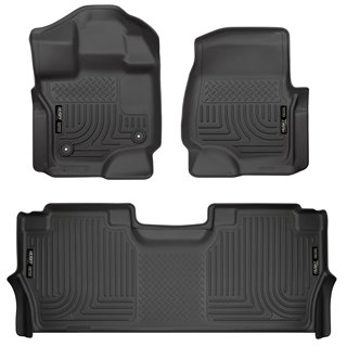 Husky Liners | Front/2nd Seat Floor Liners - F-150 / Lightning 2020-2023