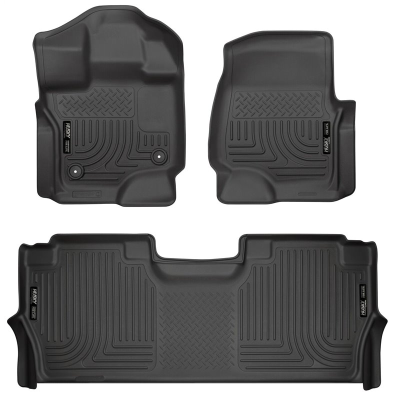Husky Liners | Front/2nd Seat Floor Liners - F-150 / Lightning 2020-2023