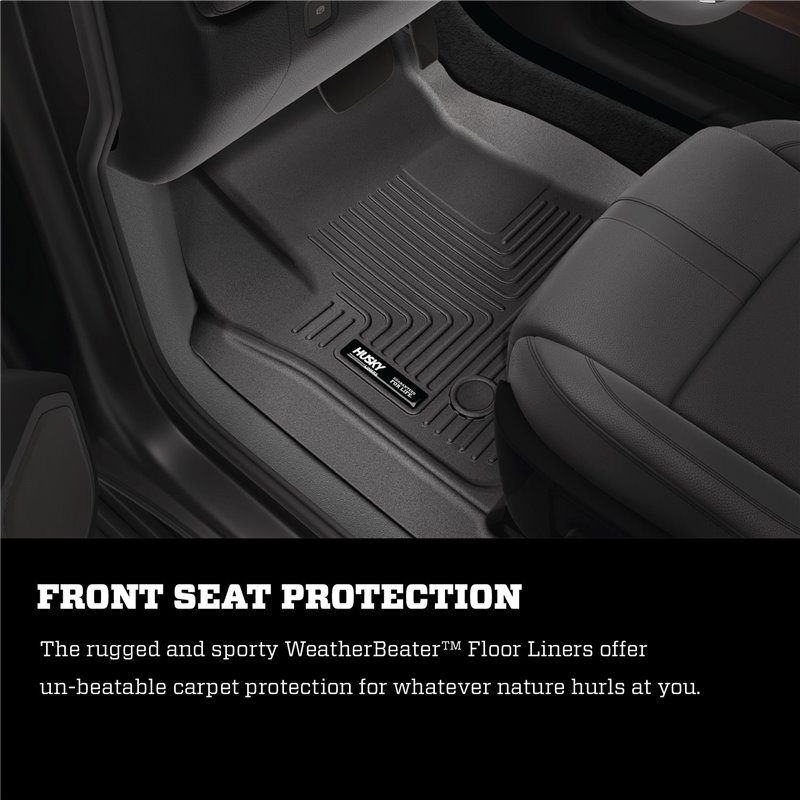 Husky Liners | Front/2nd Seat Floor Liners - Highlander 2.4T / 2.5L / 3.5L 2020-2023