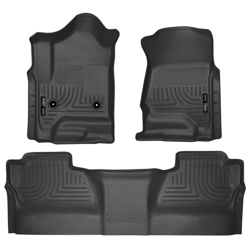 Husky Liners | Front/2nd Seat Floor Liners (Footwell Coverage) - Chevrolet / GMC 2014-2019