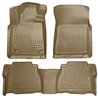 Husky Liners | Front/2nd Seat Floor Liners (Footwell Coverage) - Tundra 4.0L / 4.6L / 5.7L 2010-2011