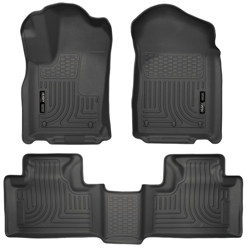 Husky Liners | Front/2nd Seat Floor Liners - Durango / Grand Cherokee 2011-2015