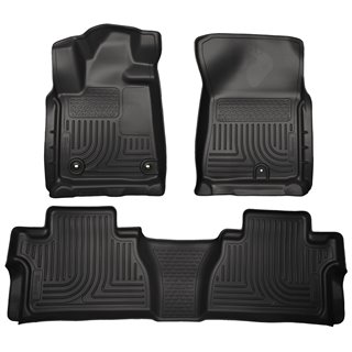 Husky Liners | Front/2nd Seat Floor Liners (Footwell Coverage) - Tundra 4.6L / 5.7L 2014-2021