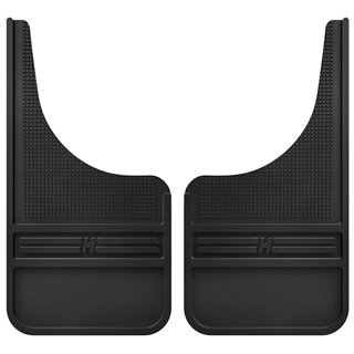 Husky Liners | Rubber Front Mud Flaps-12IN w/o Weight - Buick / Cadillac / Chevrolet 2000-2020