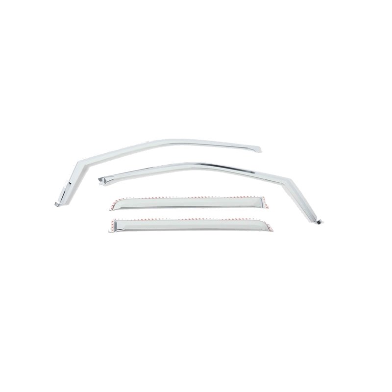Putco | Element Chrome Window Visor In Channel - F-150 / F-250 / F-350 2015-2022