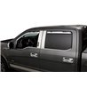 Putco | Element Chrome Window Visor In Channel - F-150 / F-250 / F-350 2015-2022