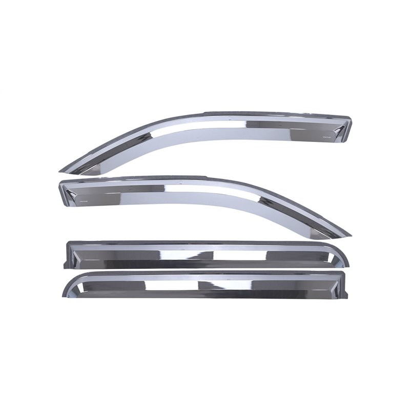 Putco | Element Chrome Window Visor In Channel - Ram 1500 3.0L / 3.6L / 5.7L 2019-2022