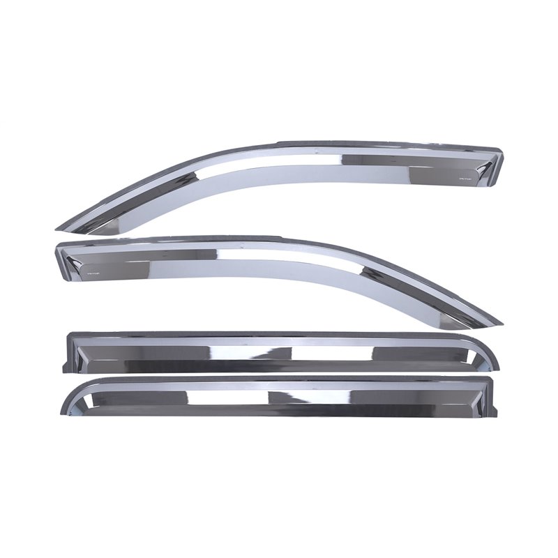 Putco | Element Chrome Window Visor In Channel - Ram 1500 2019-2022
