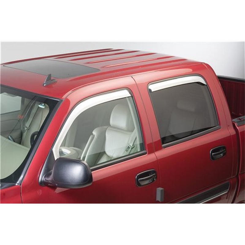 Putco | Element Chrome Window Visor In Channel - Ram 1500 / 2500 / 3500 2009-2022