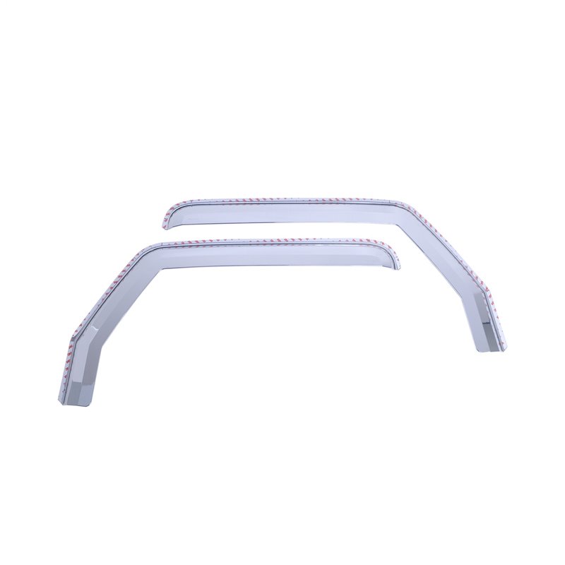 Putco | Element Chrome Window Visor Tape On - Gladiator / Wrangler (4xe) / Wrangler (JL) 2018-2022