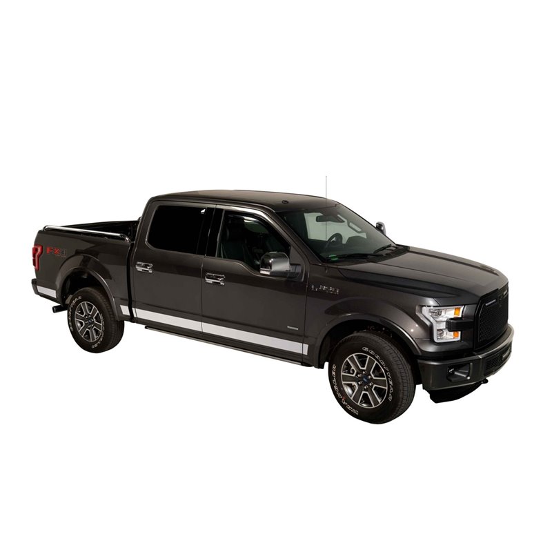 Putco | Element Tinted Window Visor In Channel - F-150 / F-250 / F-350 2015-2022