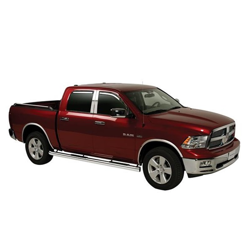 Putco | Element Tinted Window Visor In Channel - Ram 1500 / 2500 / 3500 2009-2022