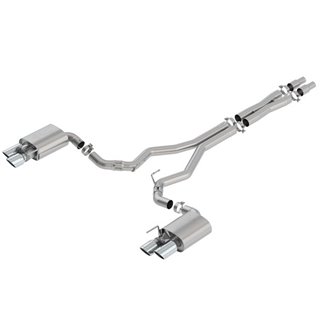 Borla | Cat-Back Exhaust ATAK avec valves - Mustang 5.0L 2018-2023