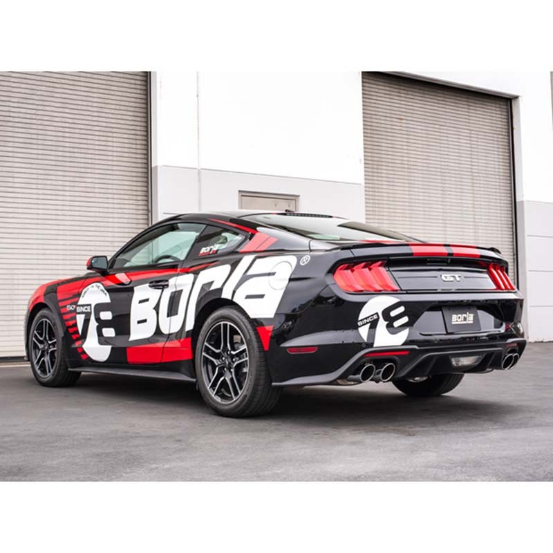 Borla | Cat-Back Exhaust ATAK avec valves - Mustang 5.0L 2018-2023