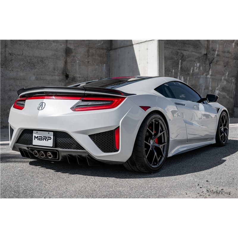 MBRP | Cat Back Performance Exhaust System - NSX Base / Type S 3.5T 2017-2022