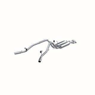 MBRP | Installer Series Cat Back Exhaust System - Silverado / Sierra 2500 HD / Classic 6.0L 2001-2007