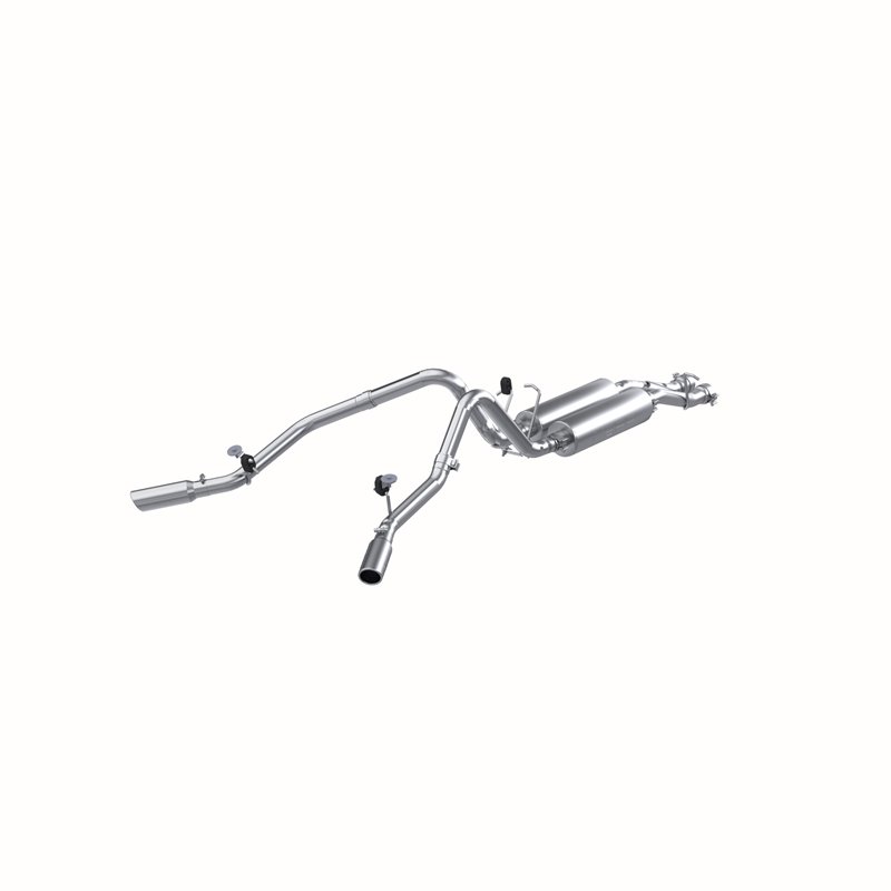 MBRP | Installer Series Cat Back Exhaust System - Silverado / Sierra 2500 HD / Classic 6.0L 2001-2007