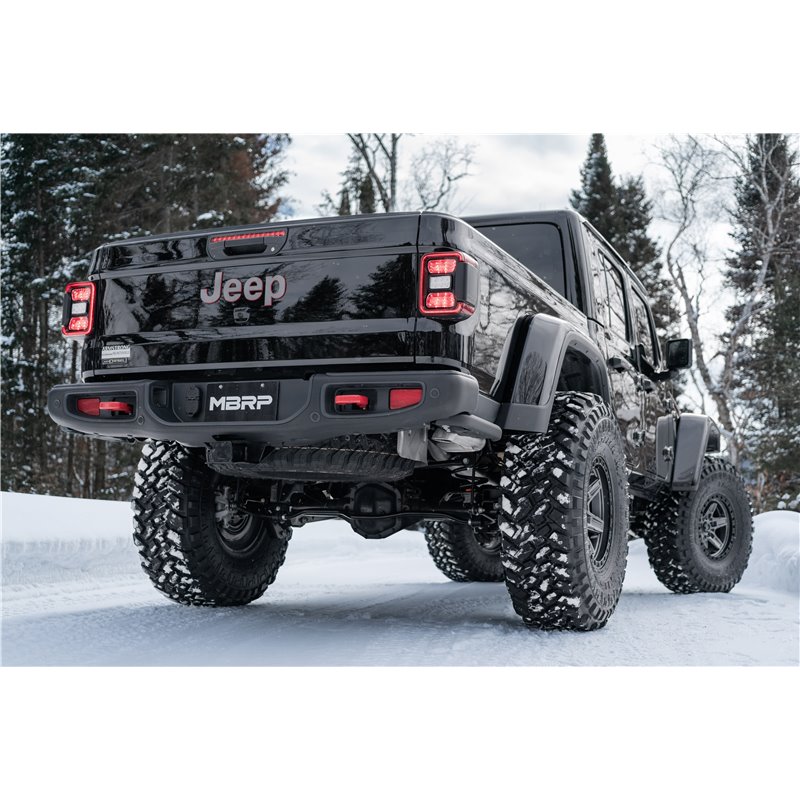 MBRP | XP Series Filter Back Exhaust System - Gladiator 3.0L 2021-2022